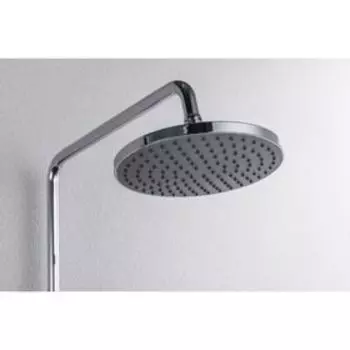 Душевая колонна BRAVAT OPAL R со смесителем для душа (верхний душ круглой формы)