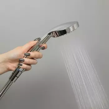 Лейка для душа Accoona A334M, 1 режим, голубая