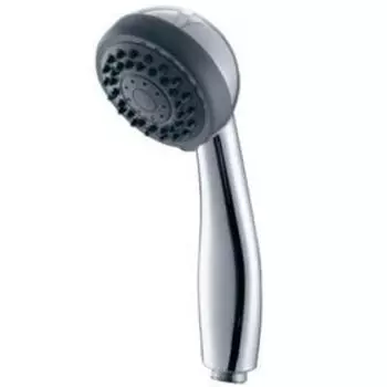 Душевая лейка KAISER SH-255, 1 режим, пластик, хром