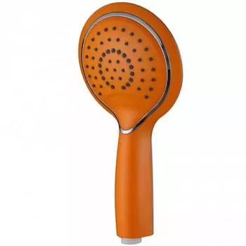 Душевая лейка KAISER SH-300 Orange, 1 режим, пластик, цвет оранжевый