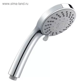 Душевая лейка Lemark LM0125C, круглая 5-функциональная, 100x244 мм, цвет хром