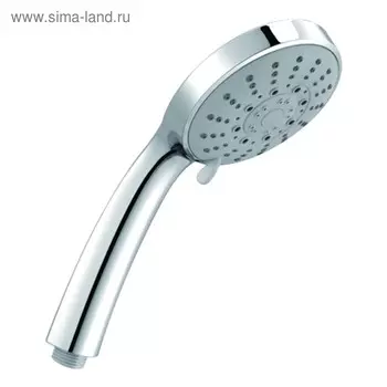 Душевая лейка Lemark LM0135C, круглая 5-функциональная, 100x244 мм, цвет хром