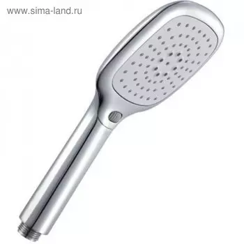 Душевая лейка Lemark LM1013С, квадратная 3-функциональная, 110x253 мм, цвет хром