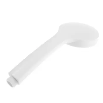 Лейка для душа ZEIN Z0207, 1 режим, пластик, белая, с, зелёная, вставка