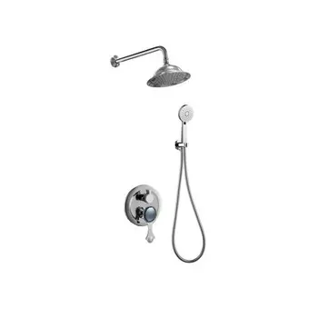 Душевая система Bronze de Luxe Yasmina NT800/B03-2, тропический душ, без излива, латунь