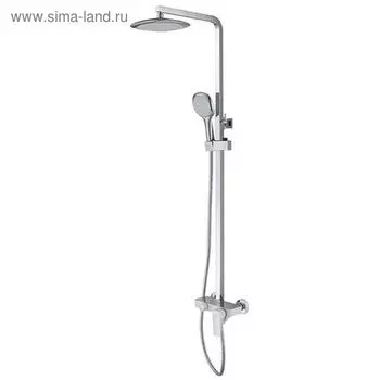 Душевая система D&K DA1433716A02, белый/хром