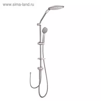 Душевая система Milardo, 2503F21M76, с верхней лейкой