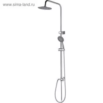 Душевая система RUSH Bella BL4535-113, тропический душ, ручная лейка, хром