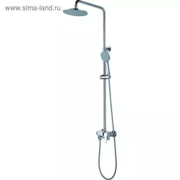 Душевая система RUSH Tenerife TE2835-40, тропический душ, ручная лейка, хром