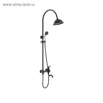 Душевая система Timo Adelia SX-6010/04, черный антик
