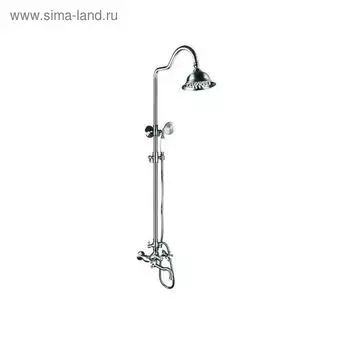 Душевая система Timo Nelson SX-1290/00 двухвентильный, настенная, 3-х режимная, хром