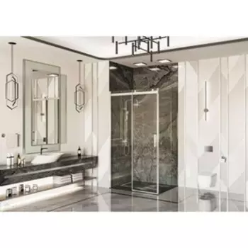 Душевое ограждение Ambassador Benefit 19021103HX-110HX, 1400х1100х2000 мм, прозрачное