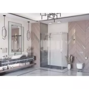 Душевое ограждение Ambassador Benefit 19021105HX-110HX, 1600х1100х2000 мм, прозрачное