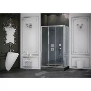 Душевое ограждение Ambassador Forsa 17021102NX-90NX, 1100х900x2000 мм, прозрачное