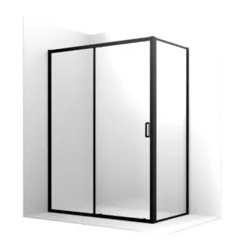 Душевое ограждение Ambassador Forsa 17021219AB-80AB, 1300х800x2000 мм, прозрачное