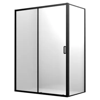 Душевое ограждение Ambassador Forsa 17021221AB-80AB, 1500х800x2000 мм, прозрачное