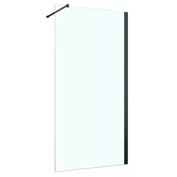 Душевое ограждение AZARIO FELTON Walk-in 1200х2000 мм, черный матовый профиль