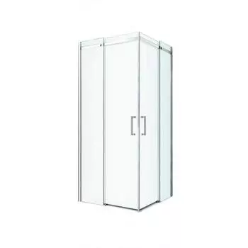 Душевое ограждение BERGES MELITA 061024, 100х100 см, прозрачное, без поддона, хром