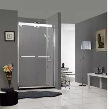 Душевое ограждение BRAVAT Stream BD120.4203S, 120x200 см, прозрачное, раздвижное, хром