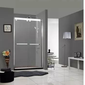 Душевое ограждение BRAVAT Stream BD120.4203S, 120x200 см, прозрачное, раздвижное, хром