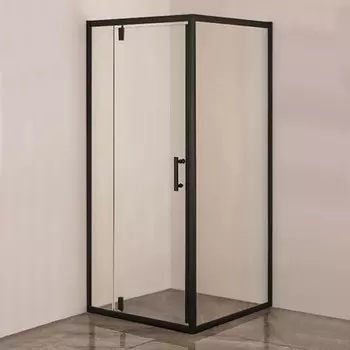 Душевое ограждение Comforty 30B, прозрачное стекло, без поддона, 90х90х185 см