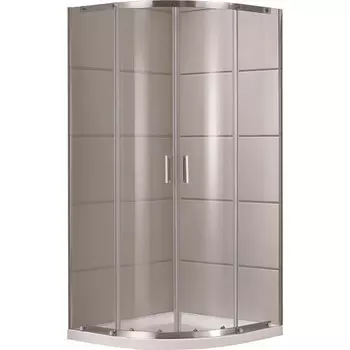Душевое ограждение GROSSMAN Classic GR-0090, 90х90х190 см, прозрачное, раздвижное
