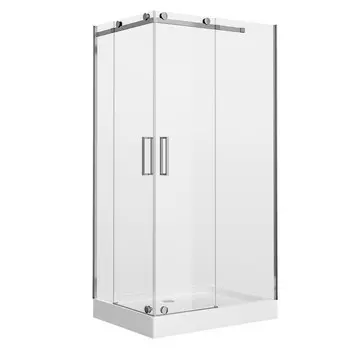 Душевое ограждение GROSSMAN Cosmo GR-1110R, 110х90х190 см, правое, стекло прозрачное