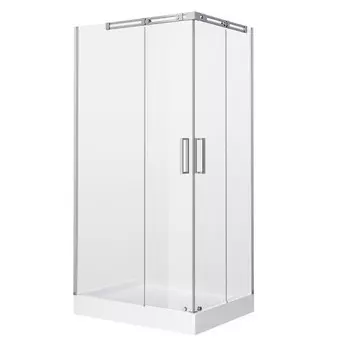 Душевое ограждение GROSSMAN Galaxy GR-3120L, 120х80х190 см, левое, стекло прозрачное