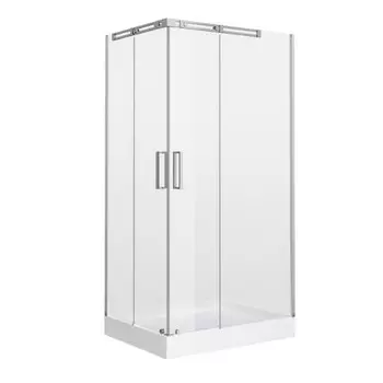 Душевое ограждение GROSSMAN Galaxy GR-3120R, 120х80х190 см, правое, стекло прозрачное