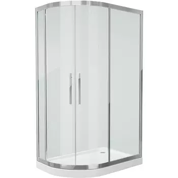 Душевое ограждение GROSSMAN PR-120SL, 120х80х200 см, левое, прозрачное, раздвижное