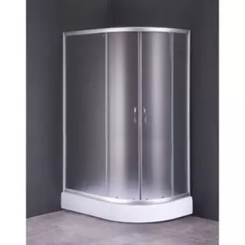 Душевое ограждение Loranto CS-827AL, 120 x 80 x 195 см, левая, стекло 4 мм, низкий поддон 13 см