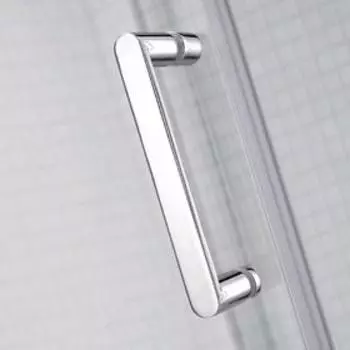 Душевое ограждение RUSH PALM PI-A1100100, 100x100 см, стекло прозрачное, профиль серебро