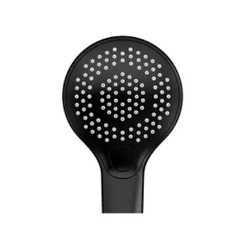 Душевой гарнитур Cersanit NENO A63696 стойка, лейка 3 режима, шланг 200 мм, черный