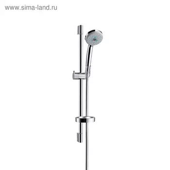 Душевой гарнитур Hansgrohe Croma 100 Multi со штангой 65 см и мыльницей