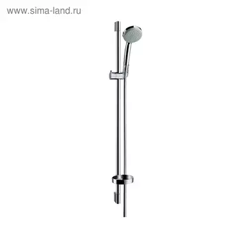 Душевой гарнитур Hansgrohe Croma 100 со штангой 65 см и мыльницей