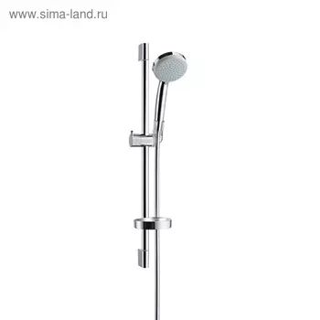 Душевой гарнитур Hansgrohe Croma 100 со штангой 65 см и мыльницей