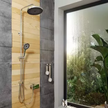 Душевой гарнитур IDDIS SpaHome, с верхней лейкой