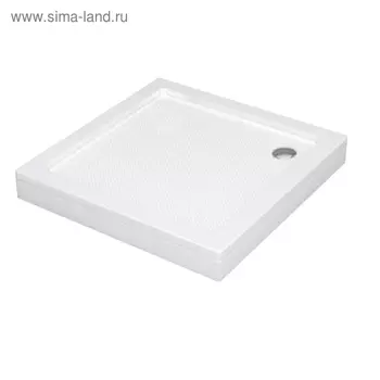 Душевой поддон Wasserkraft Amper 29T02, 800 x 800 x 175 мм, квадрат