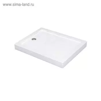 Душевой поддон WasserKRAFT Amper 29T07, 1200 x 900 x 175 мм, прямоугольный, белый