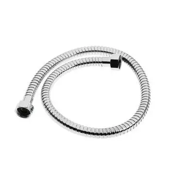 Душевой шланг Accoona A392, 70 см, латунная гайка, цинковый конус, хром