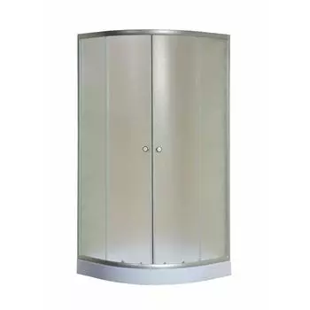 Душевой уголок NG-003-08N, 80х80х215 см, поддон 13 см, матовое стекло