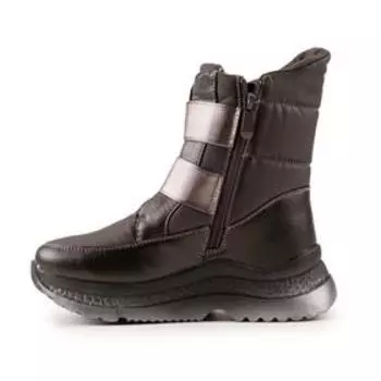 Дутики детские, цвет бронзовый, размер 34