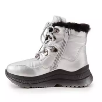 Дутики детские, цвет серебряный, размер 32