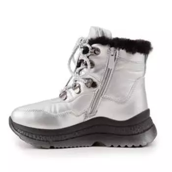 Дутики детские, цвет серебряный, размер 35