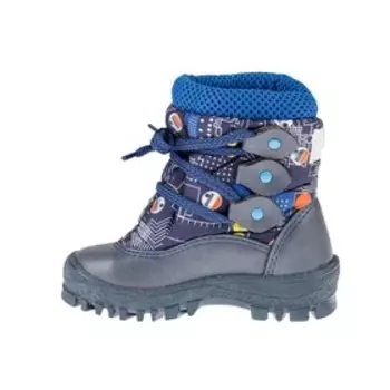 Дутики детские, цвет синий, размер 27