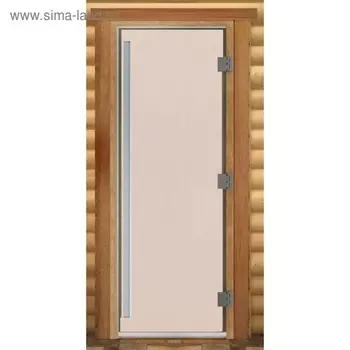 Дверь «Престиж», размер коробки 200 × 80 см, правая, цвет сатин