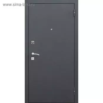 Дверь входная «Гарда», венге тобакко 2050 × 860 мм (правая)