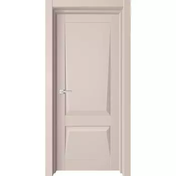 Дверное полотно Diamond1, 800 2000 мм, глухое, цвет латте софт