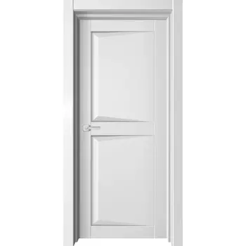 Дверное полотно Diamond2, 800 2000 мм, глухое, цвет белый бархат