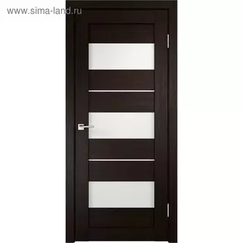 Дверное полотно "Duplex" 12 Венге, стекло Мателюкс 2000х800
